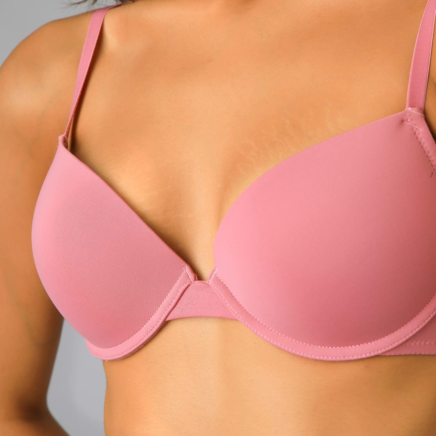 Pack 2X Sostén Balconet Push Up  Rosado-2