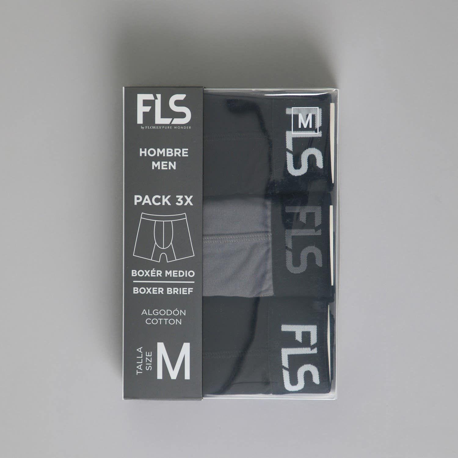 Pack 3x Boxer Medio Fls Hombre-6