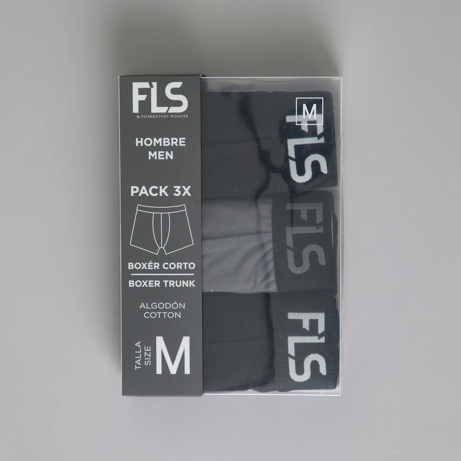Pack 3x Boxer Corto Fls Hombre-7