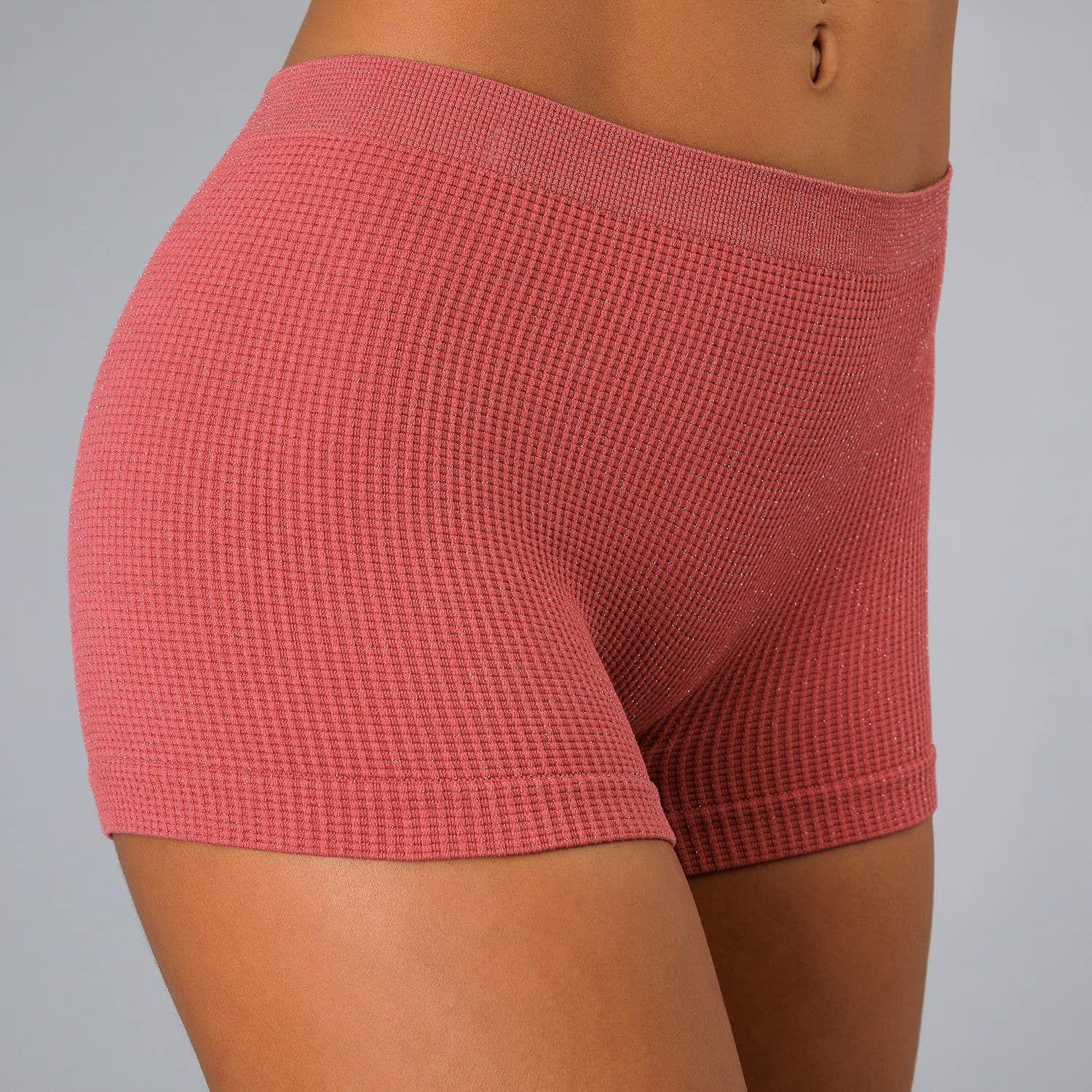 Pack 2X Boyshort Rib Lurex-2