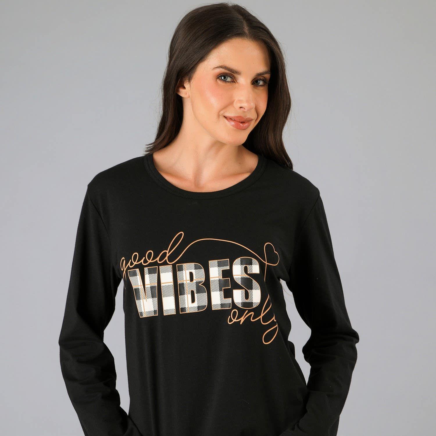 Pijama Cuello Redondo-1