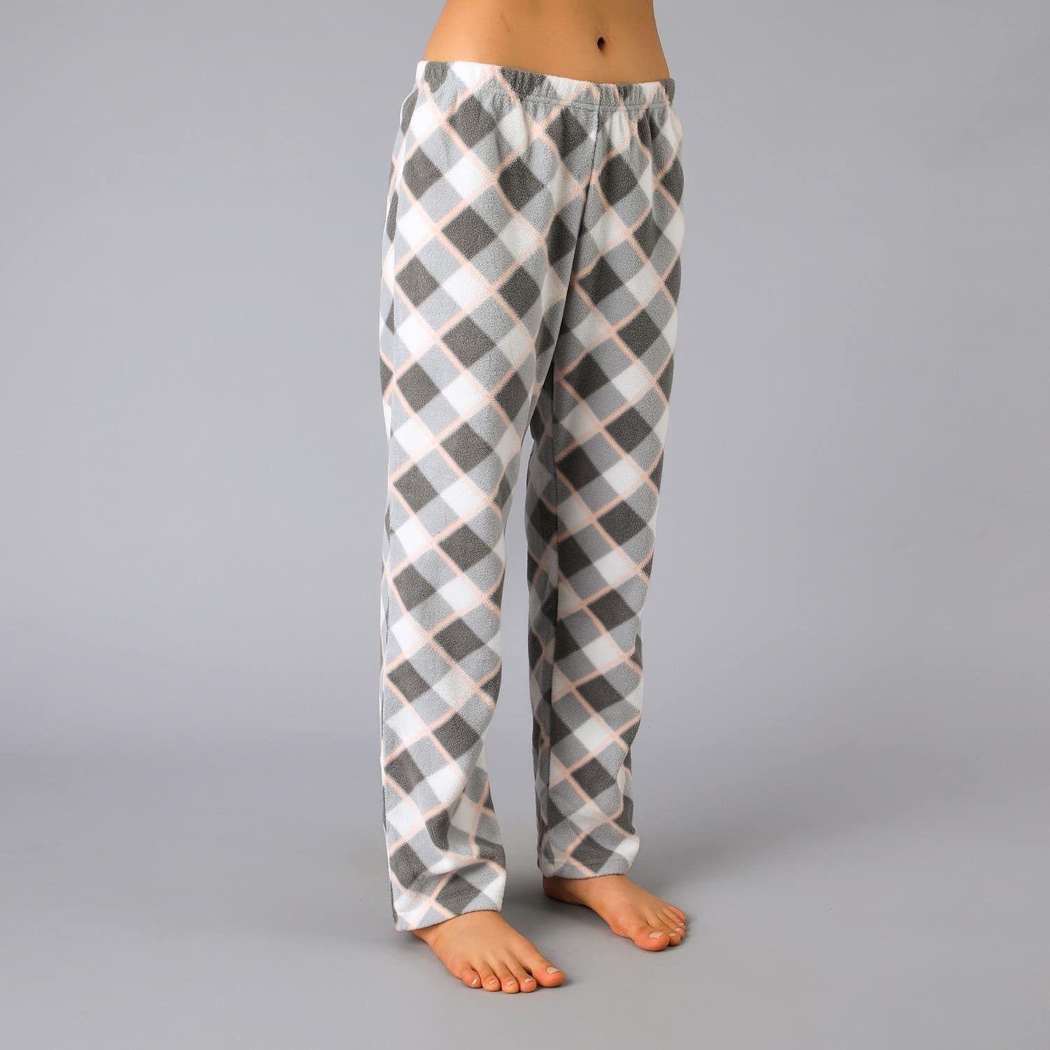 Pijama Micropolar Bolsillo Gris-2