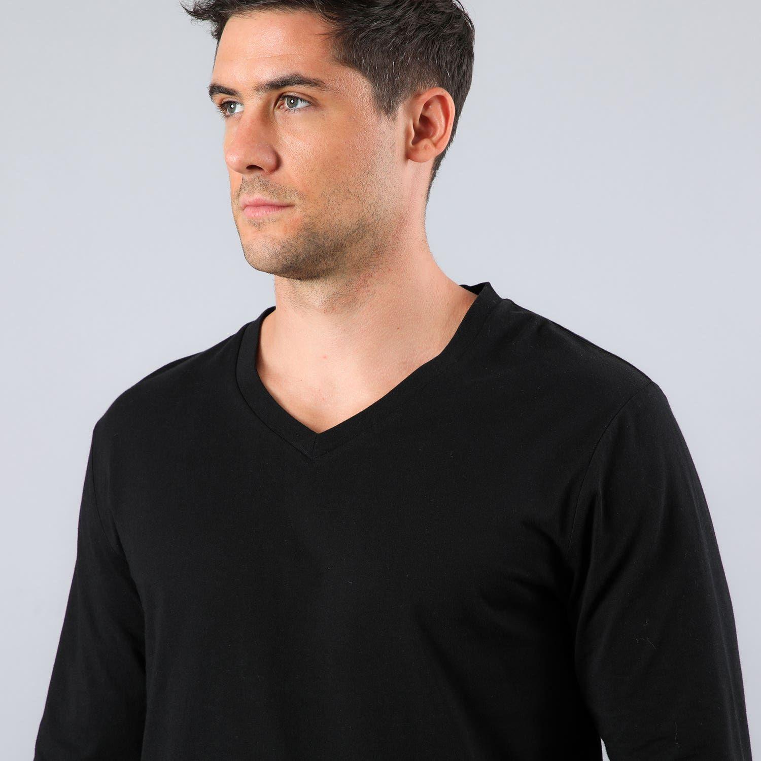 CAMISETA ESCOTE V HOMBRE-2