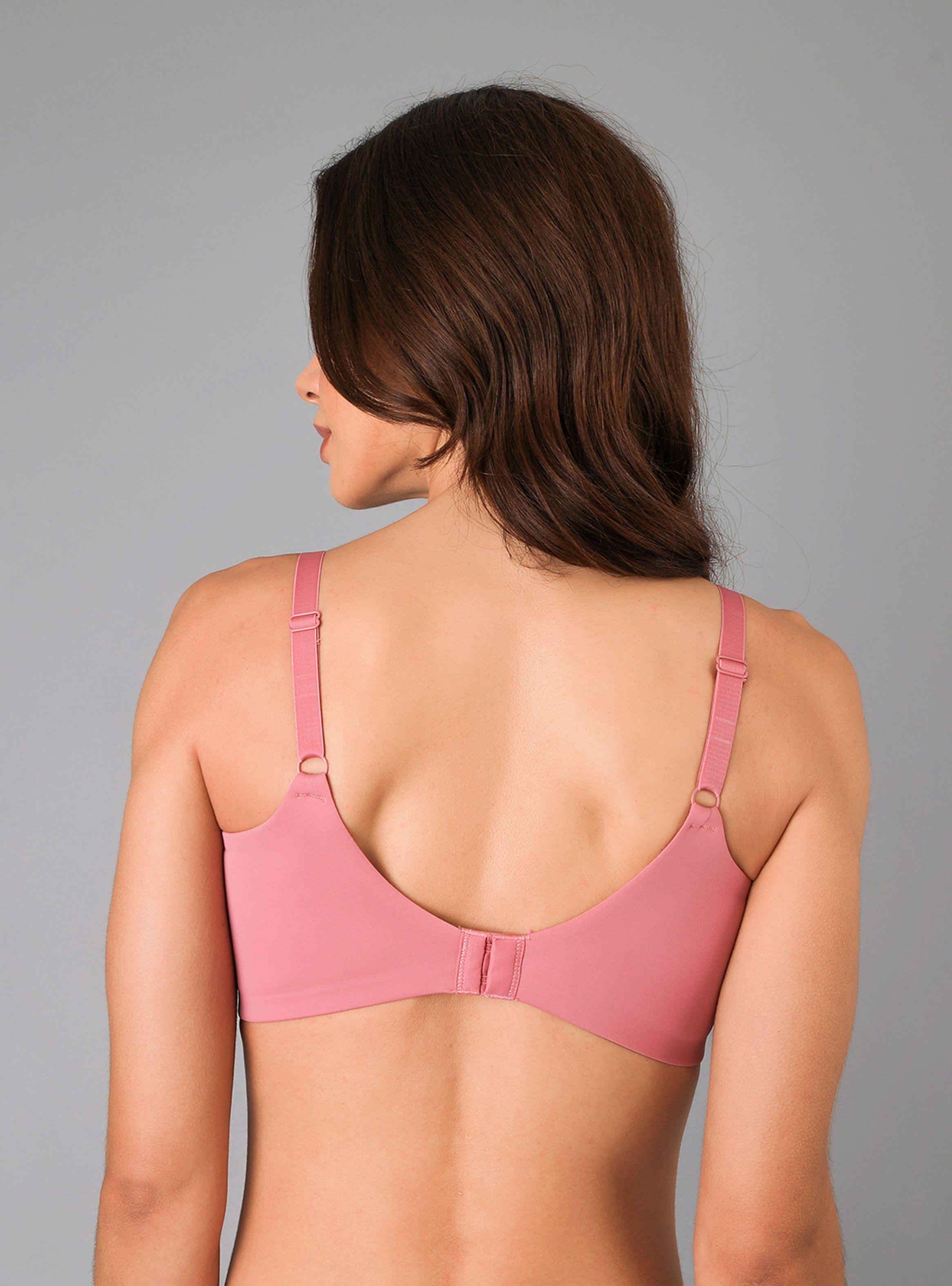 Sostén Spacer Lateral Alto Doble Rosado-1