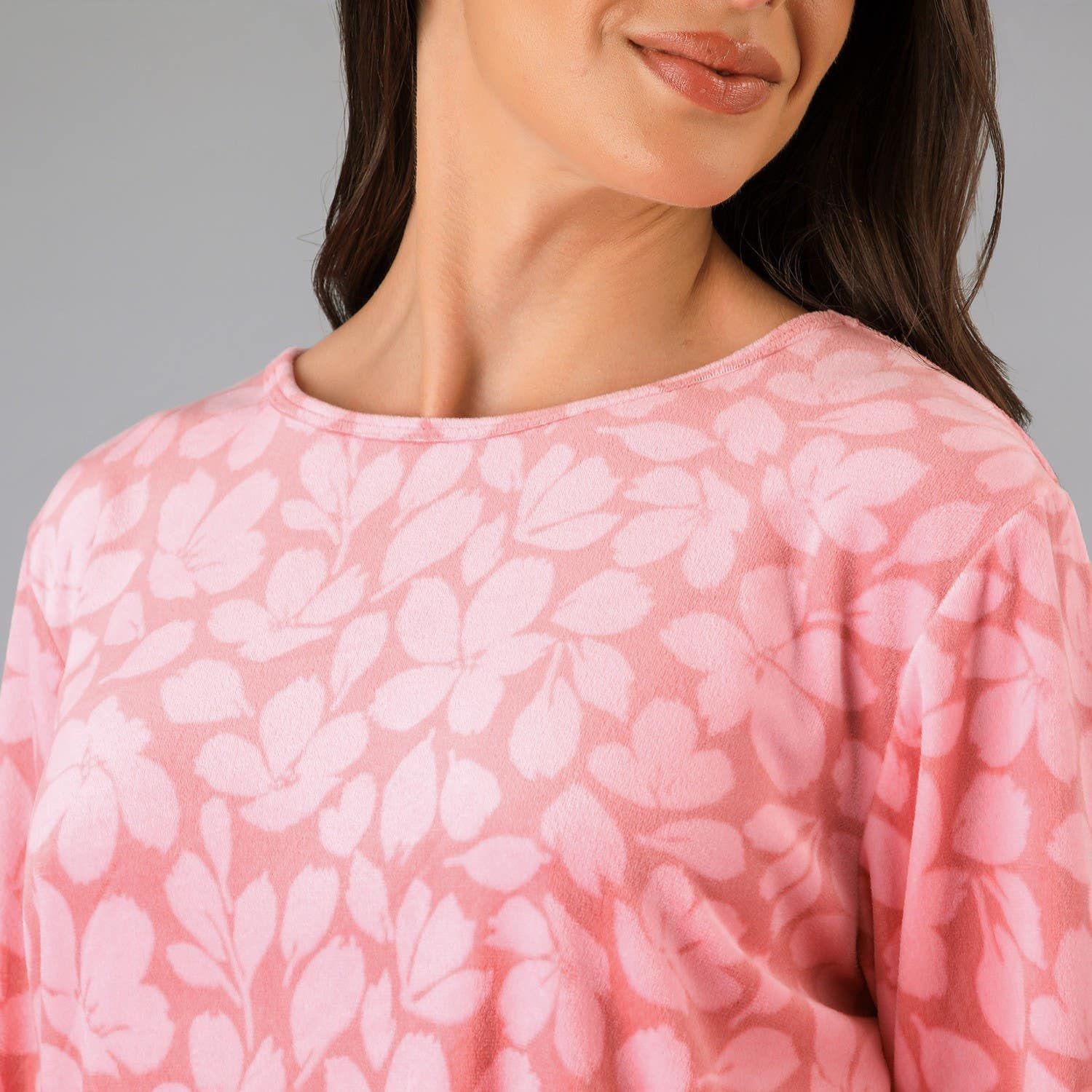 Pijama Cuello Haggy Rosado-2