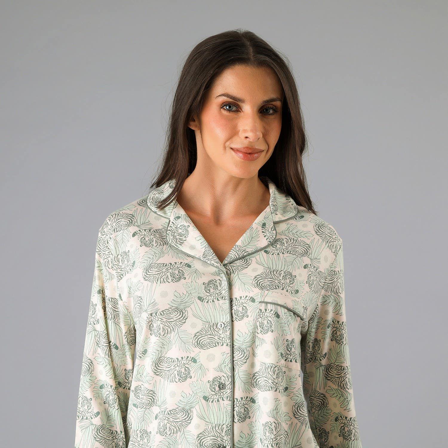 Set Camisero + Pantalón Verde-1