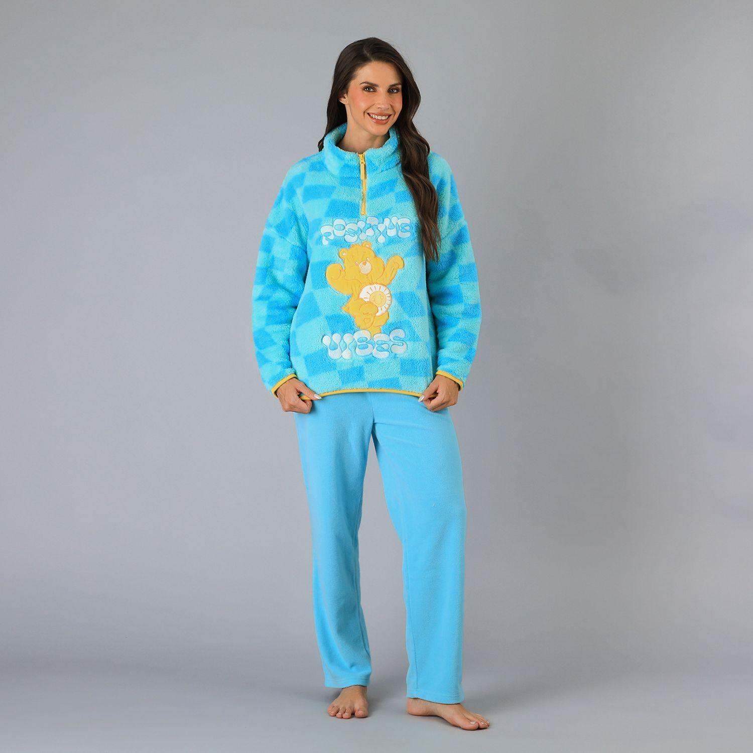 Pijama Coral/Microfleece Medio Cierre Cariñositos-0