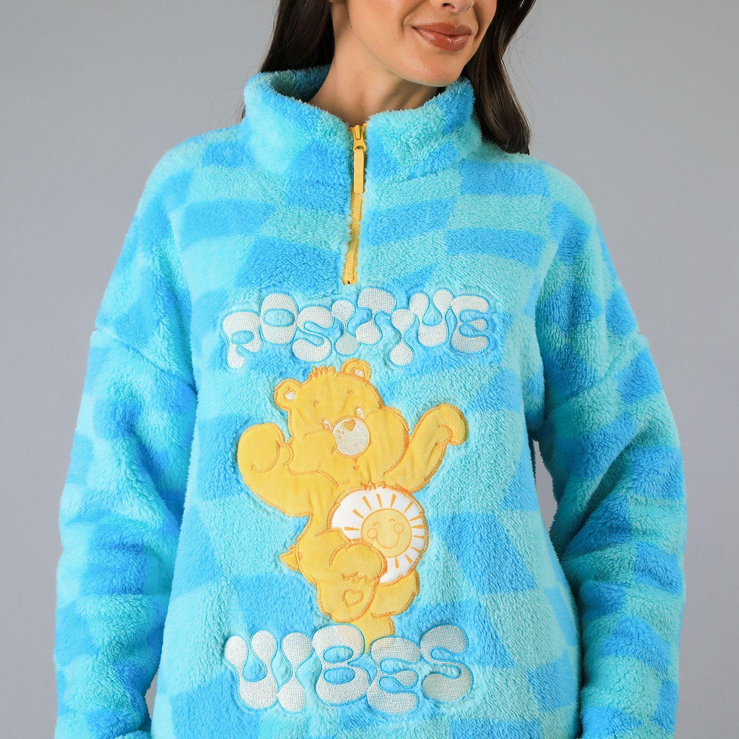 Pijama Coral/Microfleece Medio Cierre Cariñositos-3