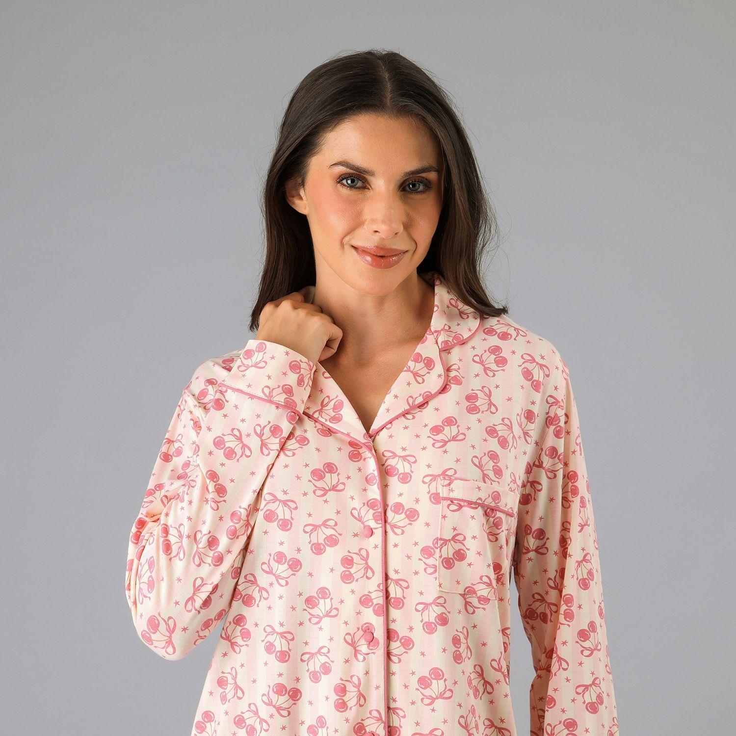 Set Camisero + Pantalón Rosado-1