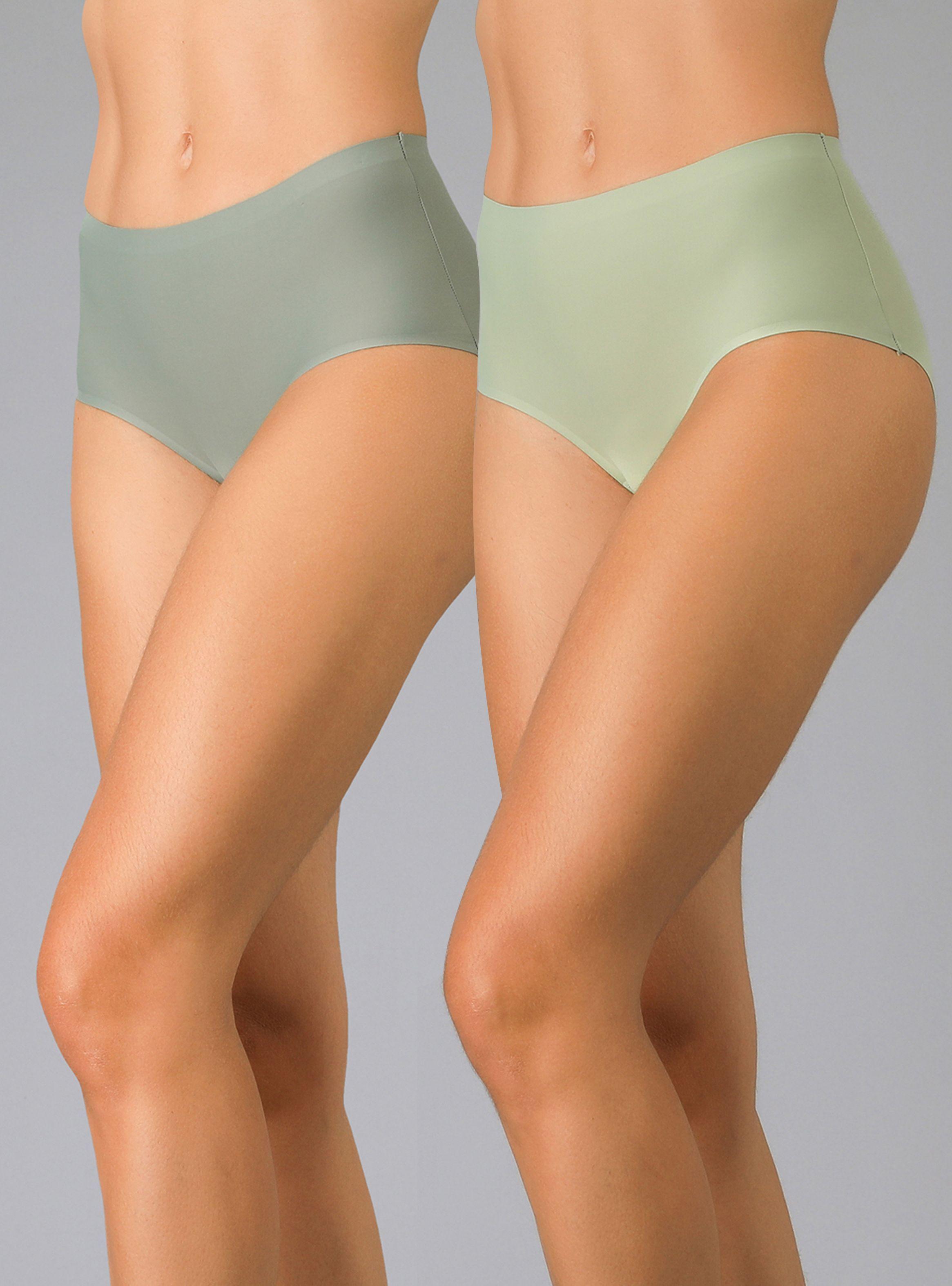 Pack 2X Calzón Maxi Micro Solid Bonded Verde-0