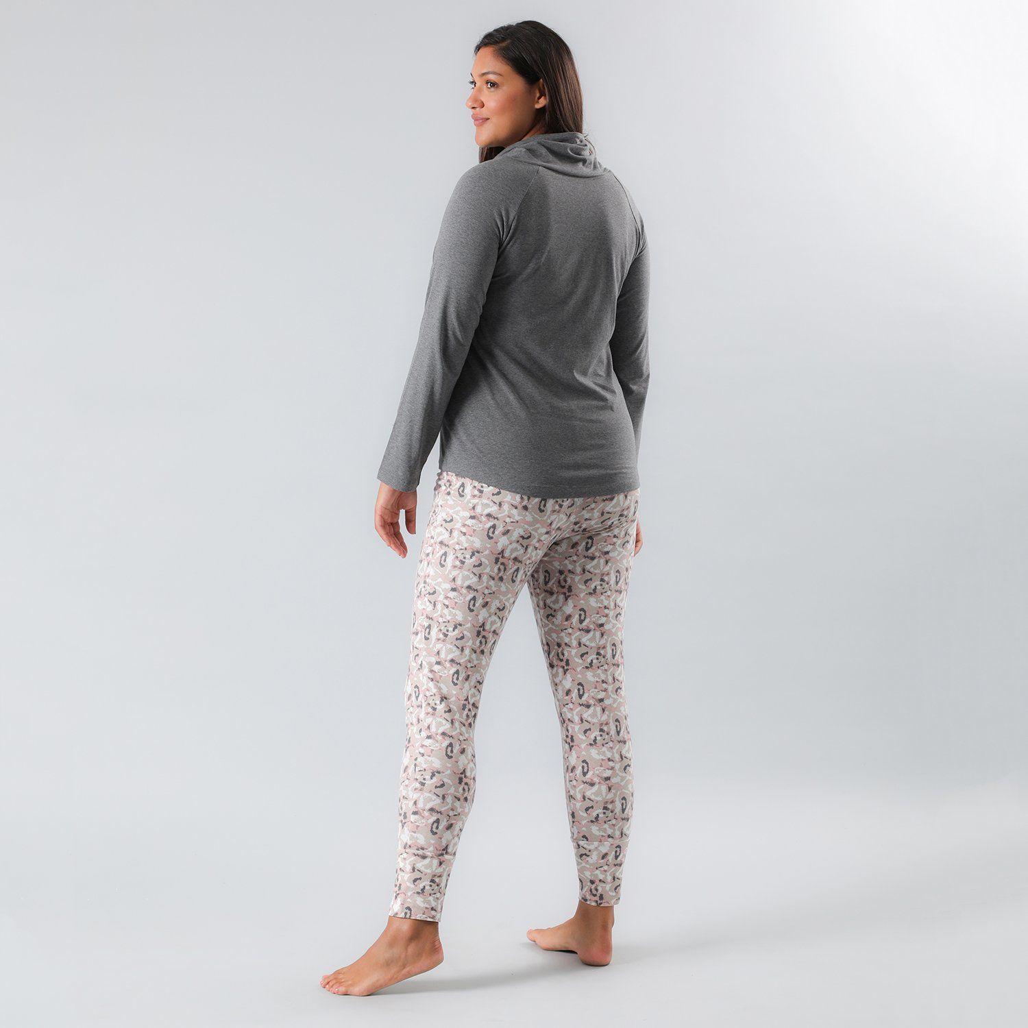 Pijama Cuello Alto Pant Ajustado-1