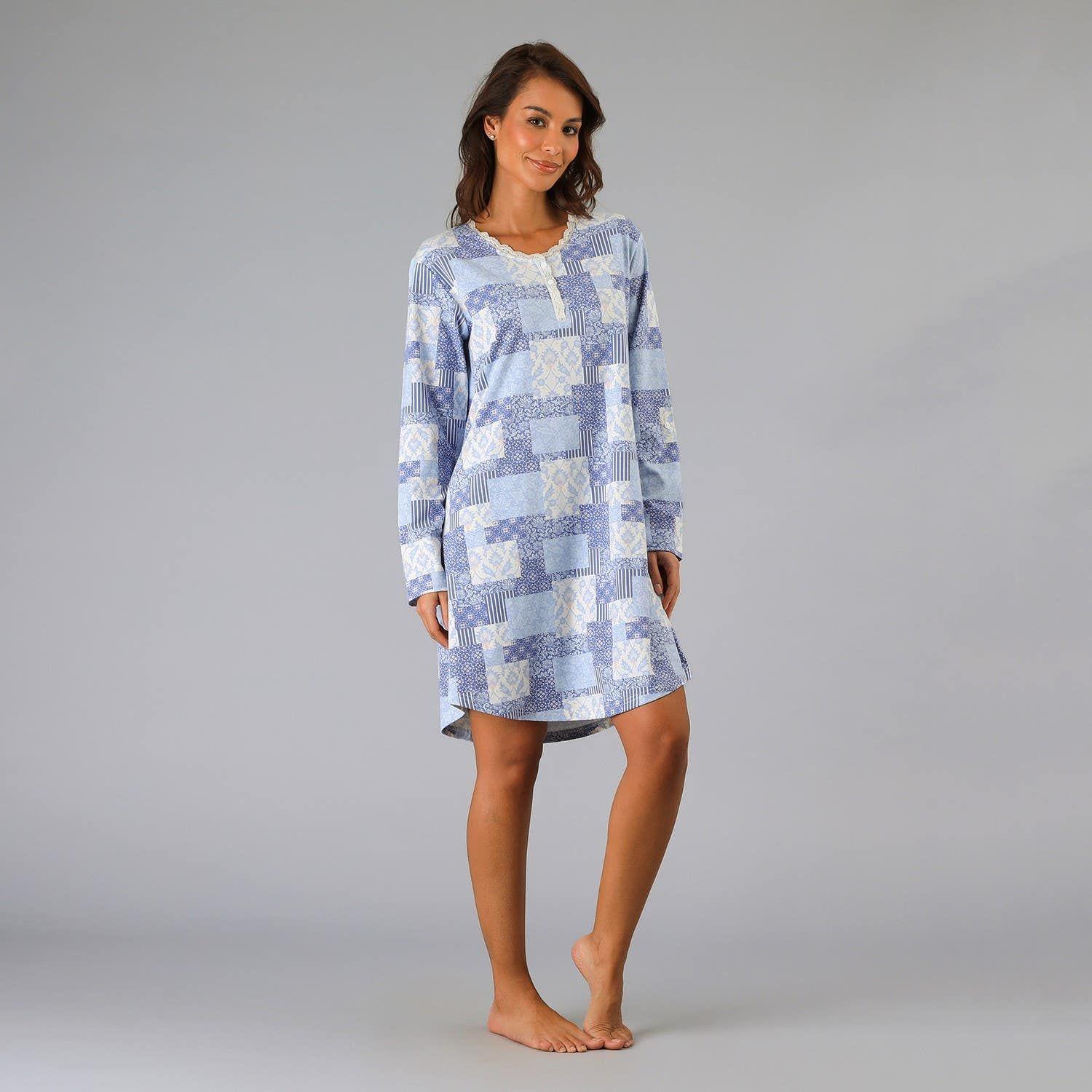 Camisola Print Abotonada-0