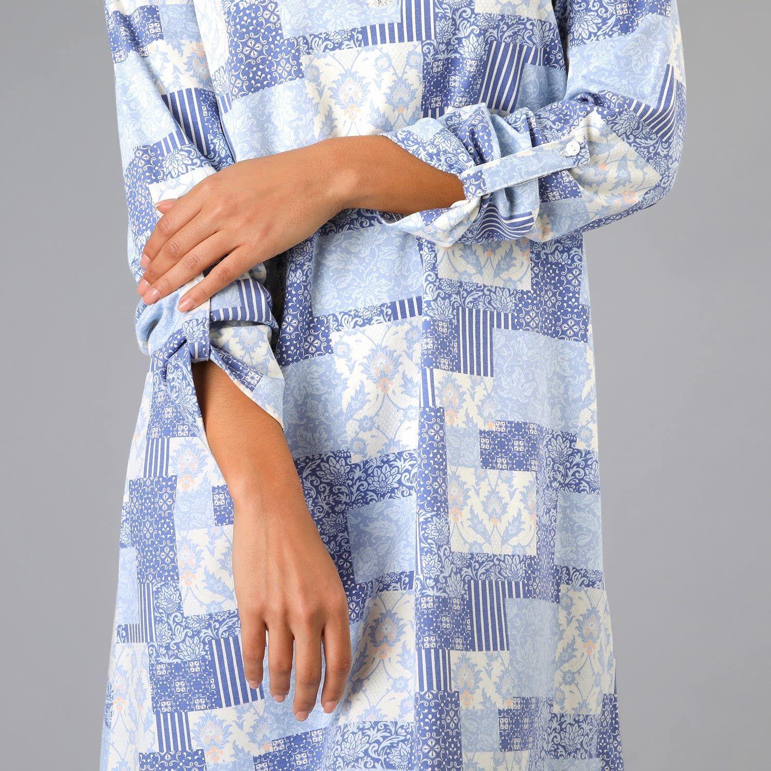 Camisola Print Abotonada-1