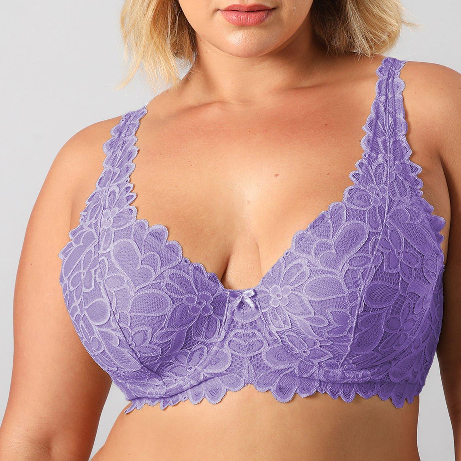 Sosten Bralette Encaje Flor-1
