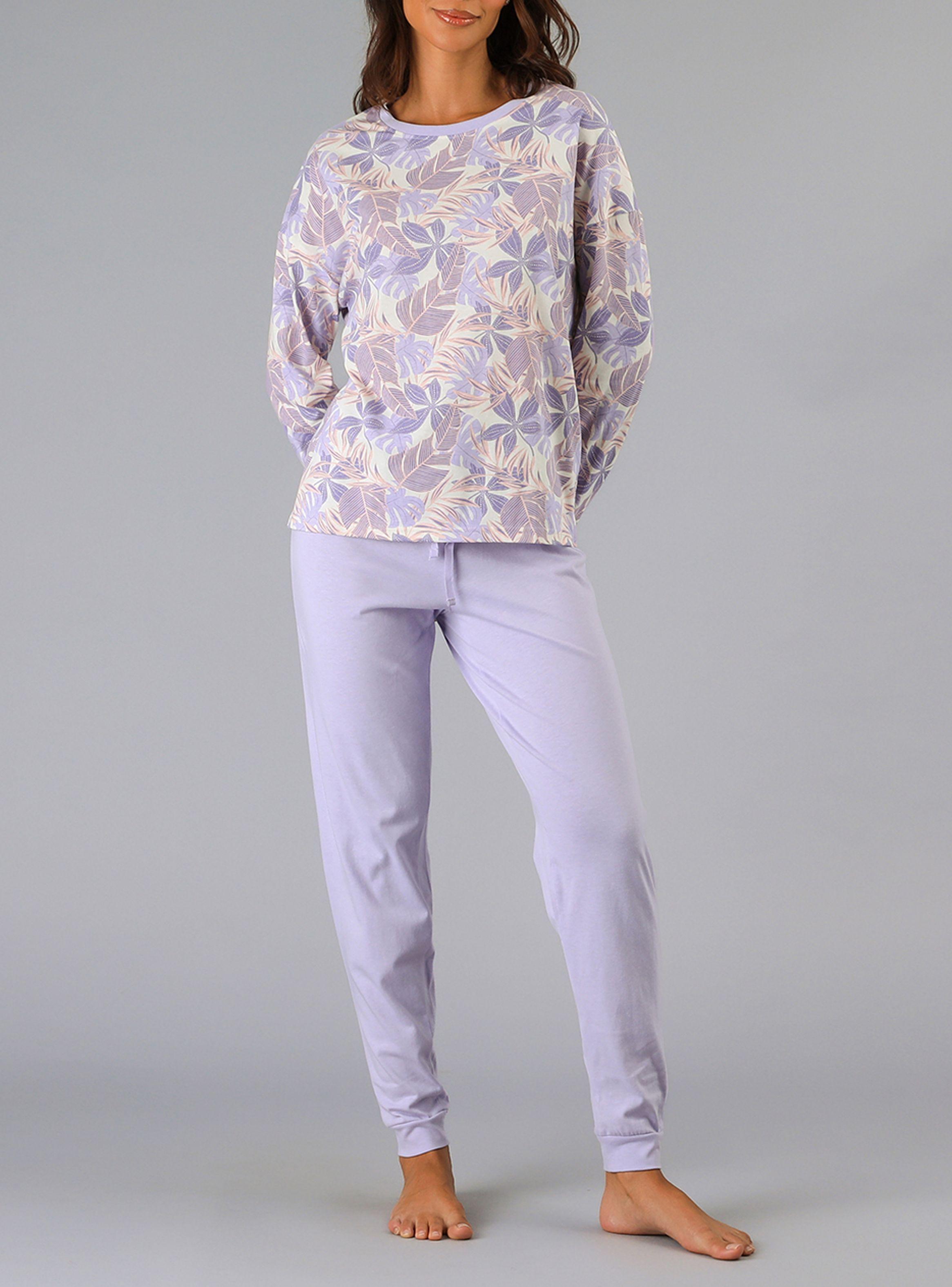 Pijamas Top + Pantalón En Caja Morado-0