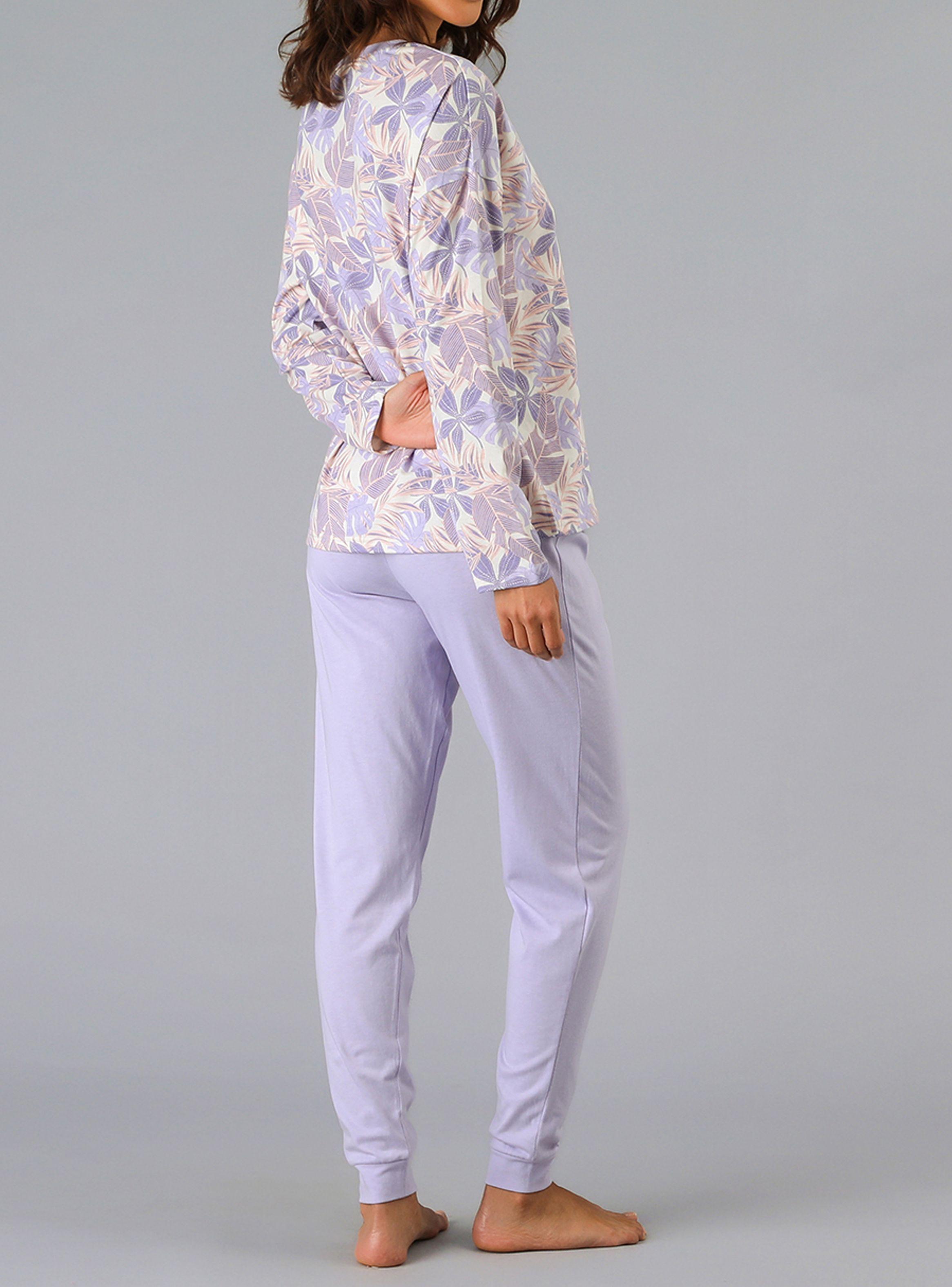 Pijamas Top + Pantalón En Caja Morado-1