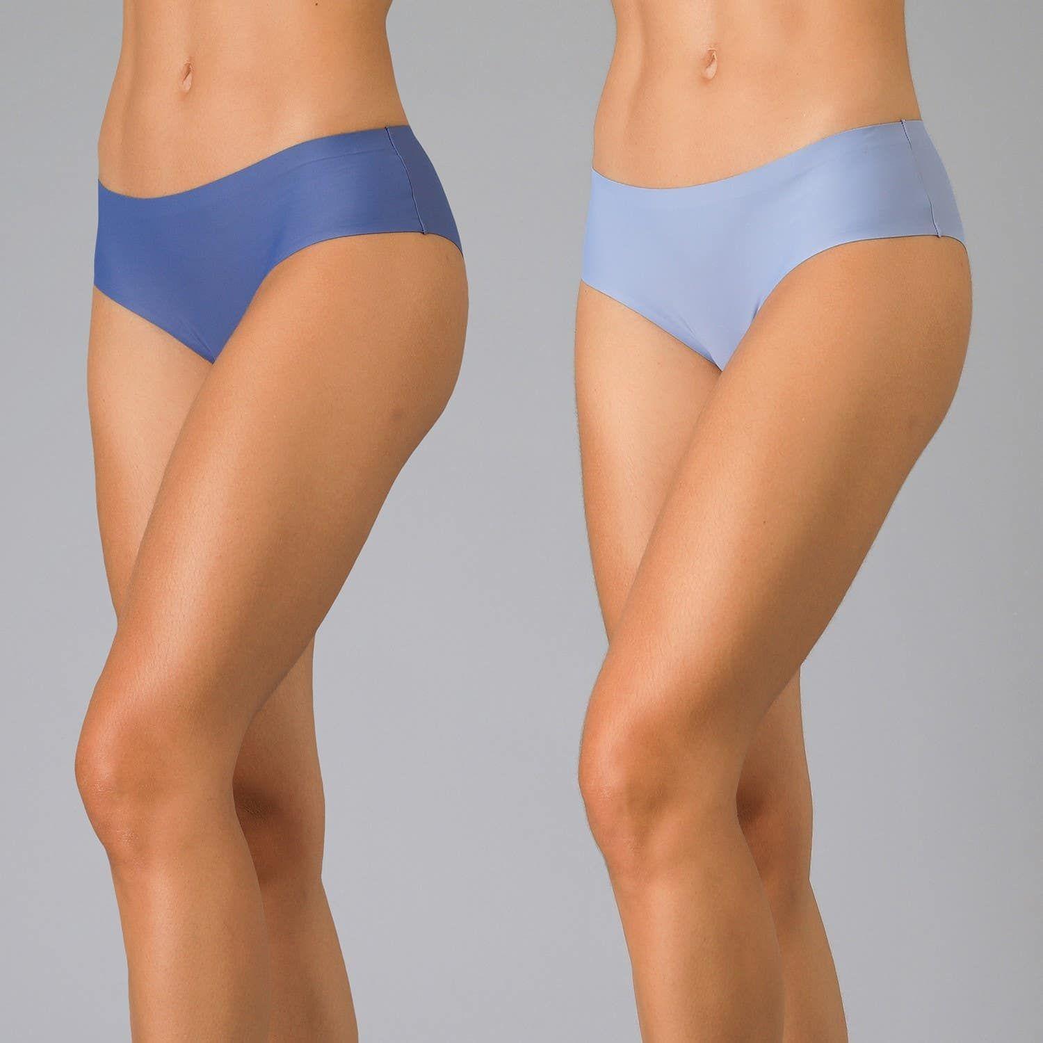 Pack 2X Pantaleta Micro Solid Bonded Azul-0