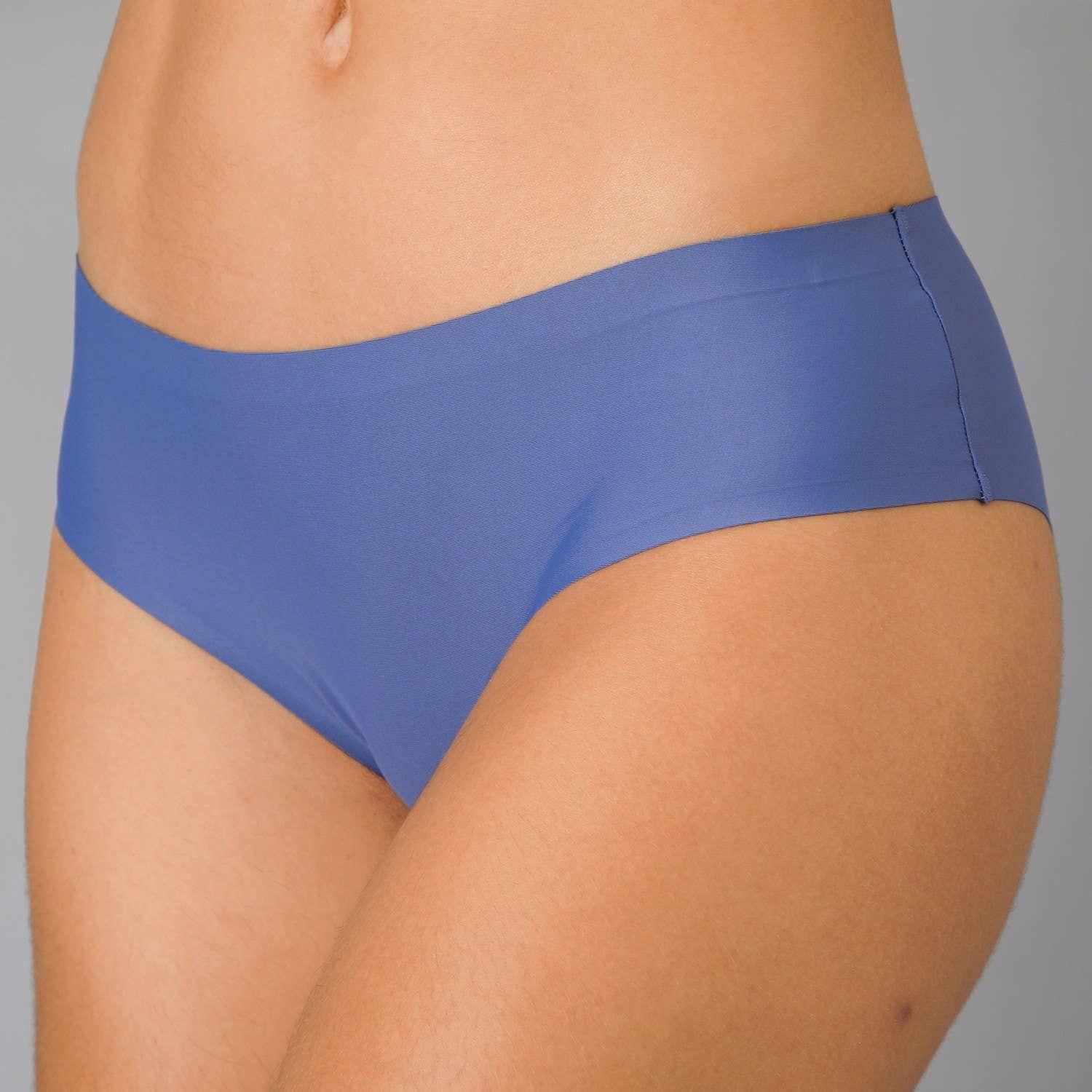 Pack 2X Pantaleta Micro Solid Bonded Azul-2