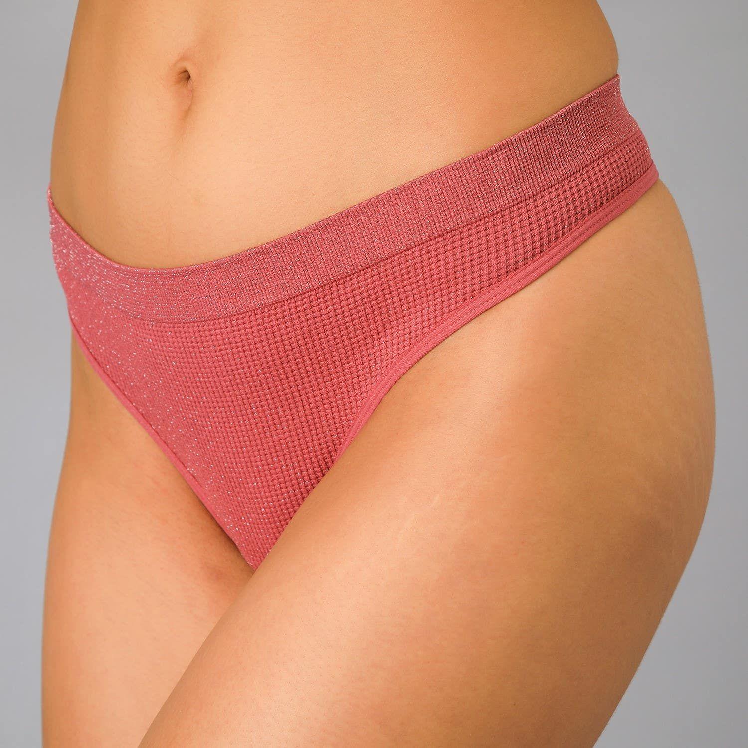 Pack 2X Colaless Seamless Rib Lurex-2