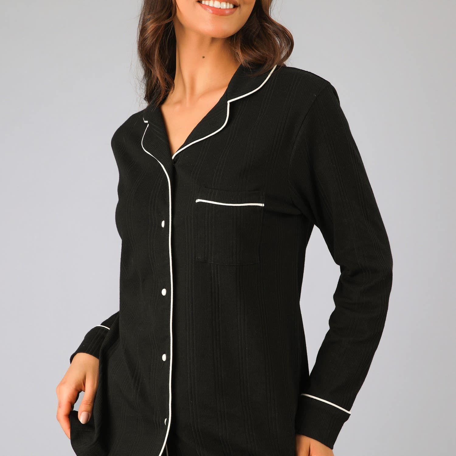 Set Camisero + Pantalón Textura-1