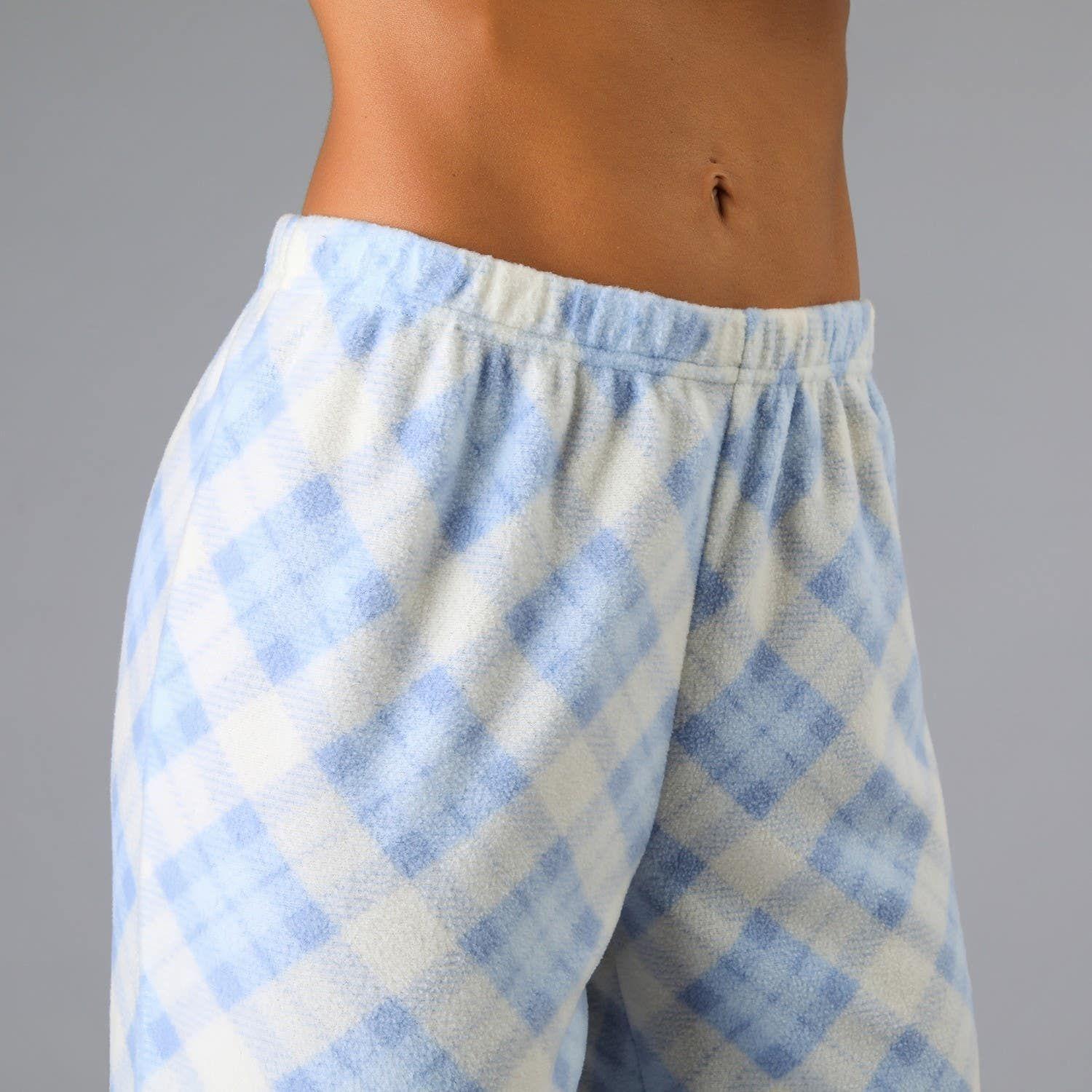 Pijama Micropolar Polerón/Polera 3Pz Azul-2