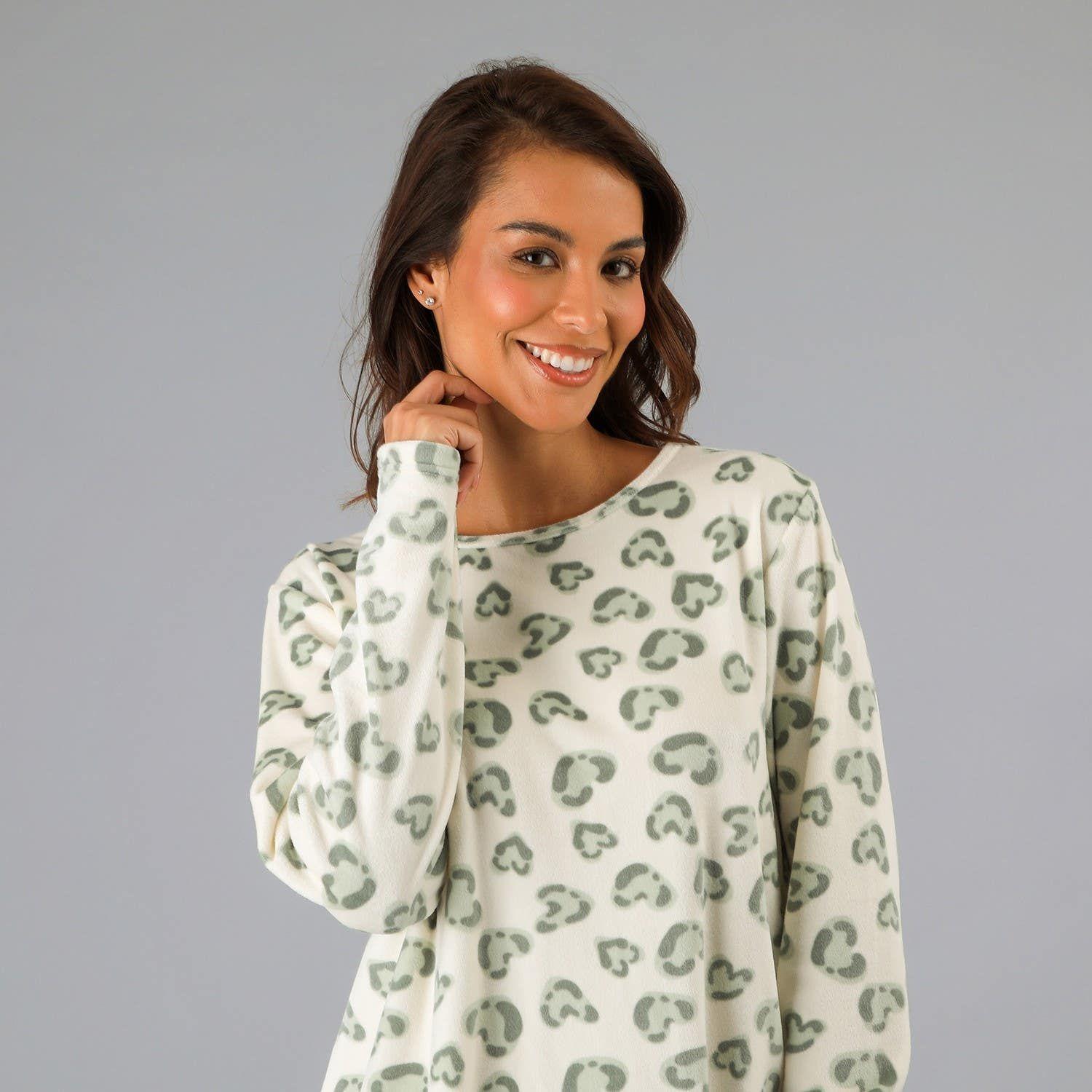 Pijama Cuello Haggy Verde-1