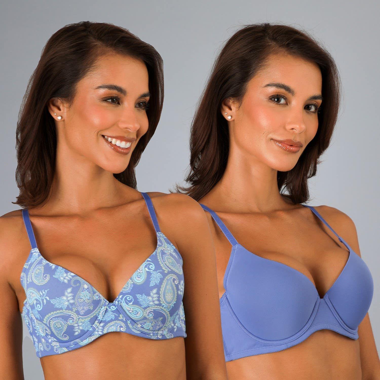 Pack 2X Sostén Perfect Cover Azul-0