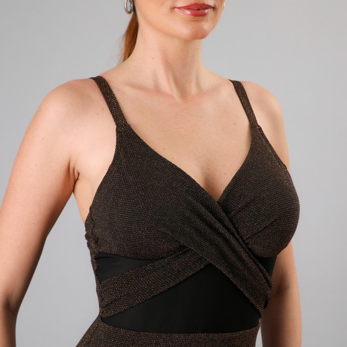 Traje Baño Mesh Una Pieza-1