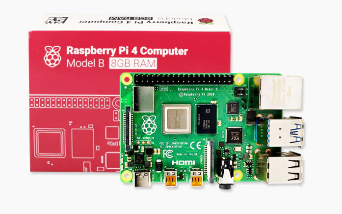 Kit Raspberry Pi 4B de 8G RAM Carcasa Cargador Ventilador-2