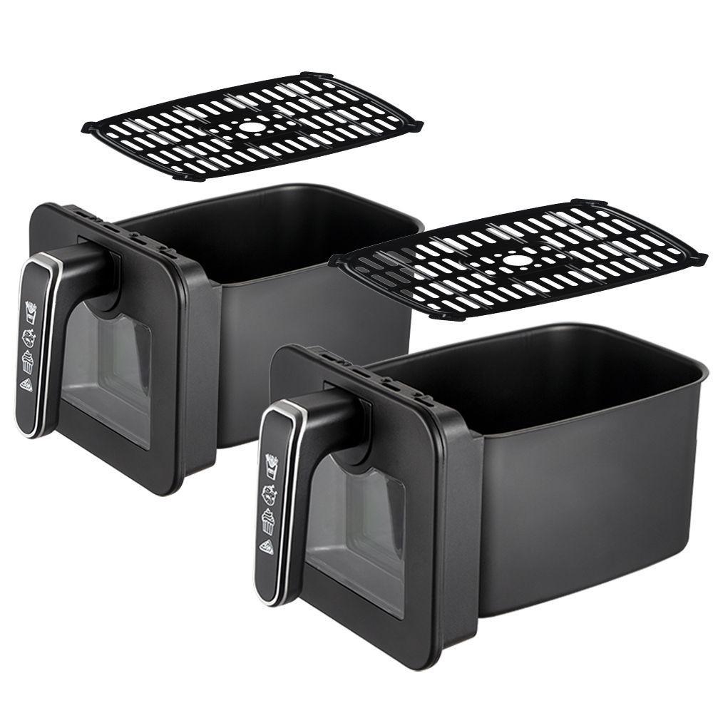 Freidora de Aire Doble Canastilla Multifuncional RAF R.5377 9 LITROS 2200W-3