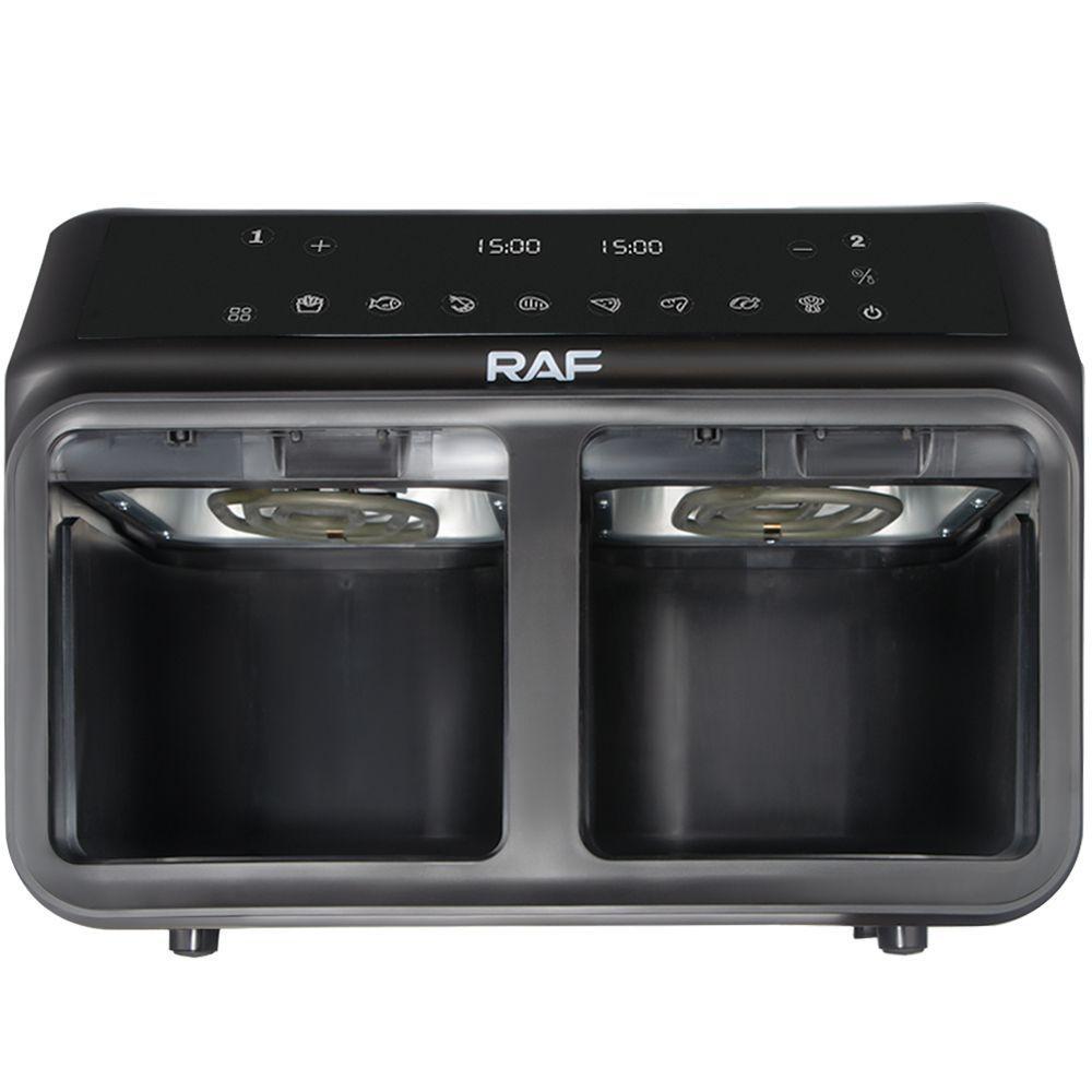 Freidora de Aire Doble Canastilla Multifuncional RAF R.5377 9 LITROS 2200W-4