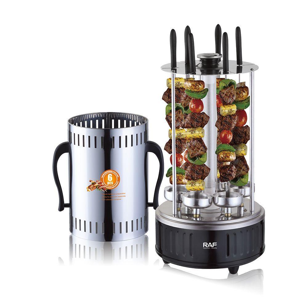 Parrilla Giratoria Eléctrica RAF R.8612-6