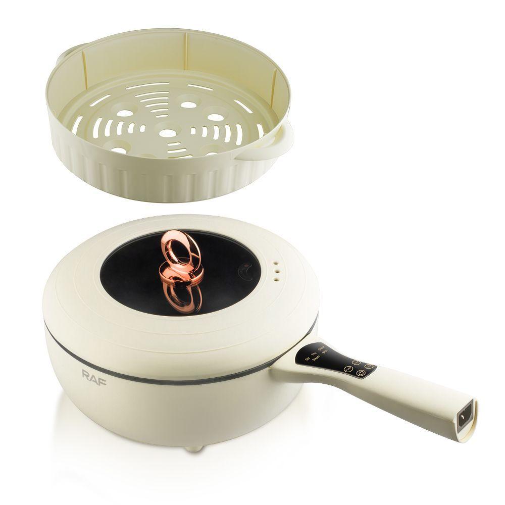 Sartén Vaporera Eléctrica Portátil RAF R.5402-4
