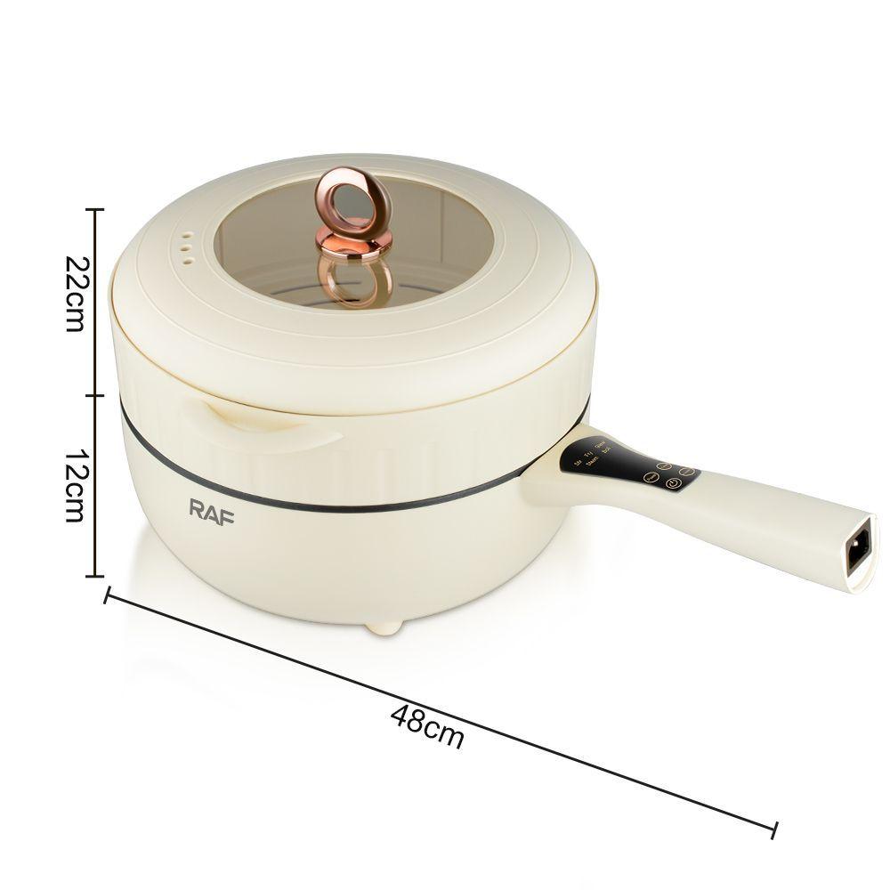 Sartén Vaporera Eléctrica Portátil RAF R.5402-5