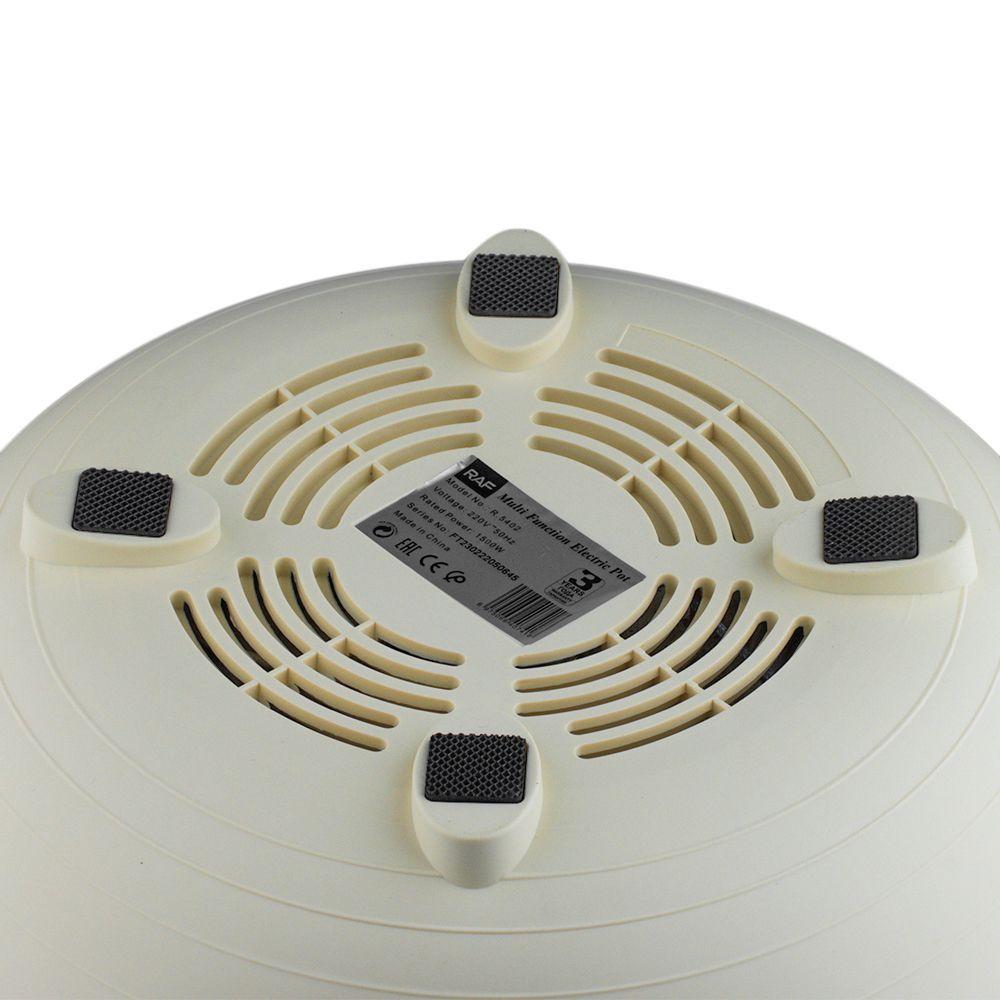 Sartén Vaporera Eléctrica Portátil RAF R.5402-6