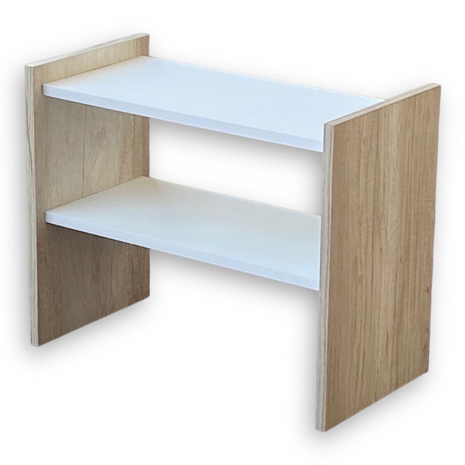 Repisa decorativa y mesa auxiliar -0