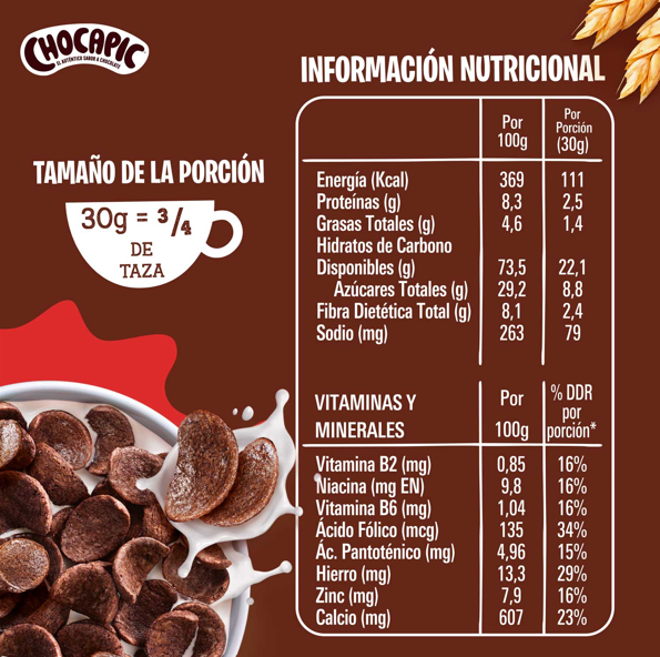 Pack2 Cereal Para El Desayuno Chocapic® Receta Original 640g-5