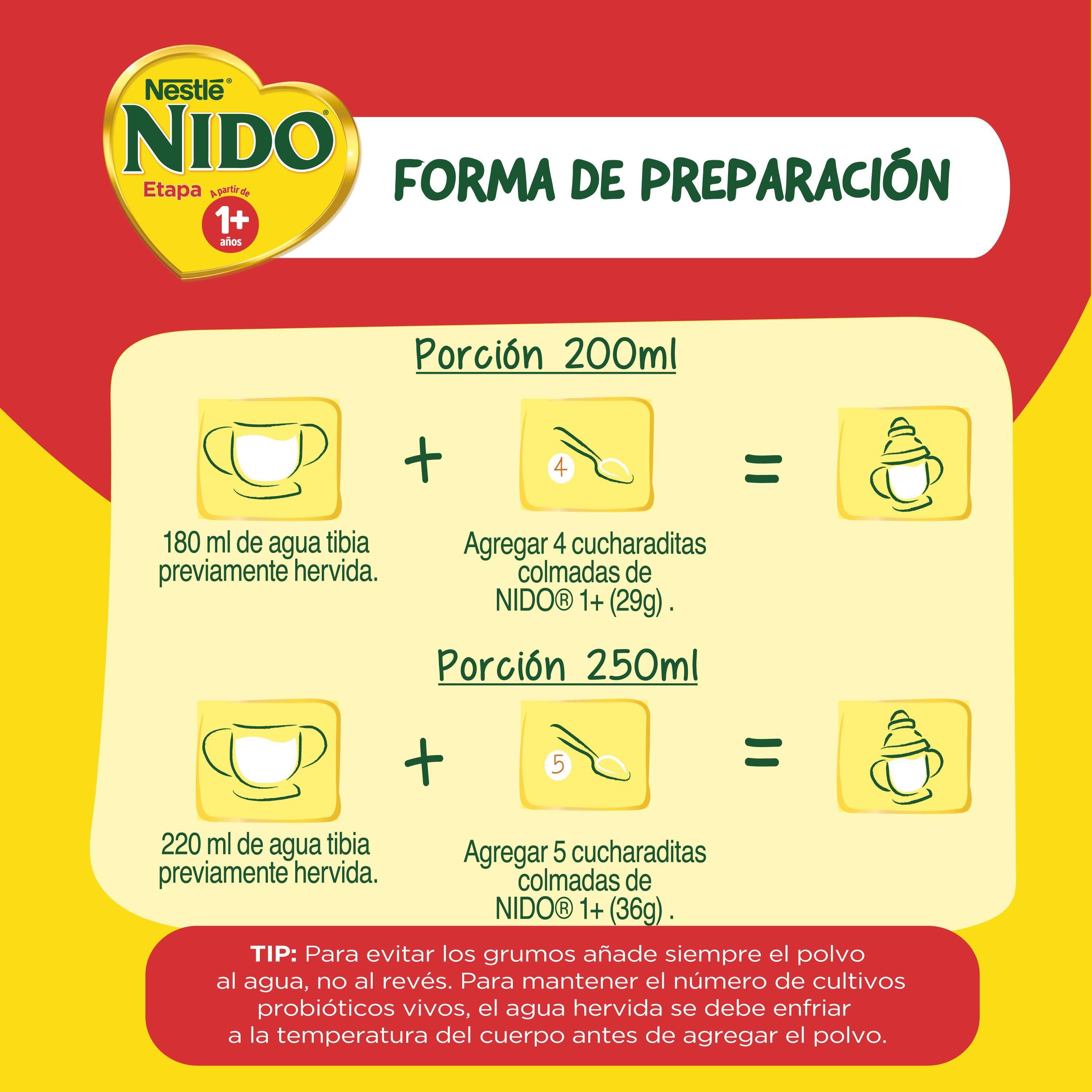 Pack Fórmula Láctea NIDO® Etapa 1+ Bolsa 700g x2-2
