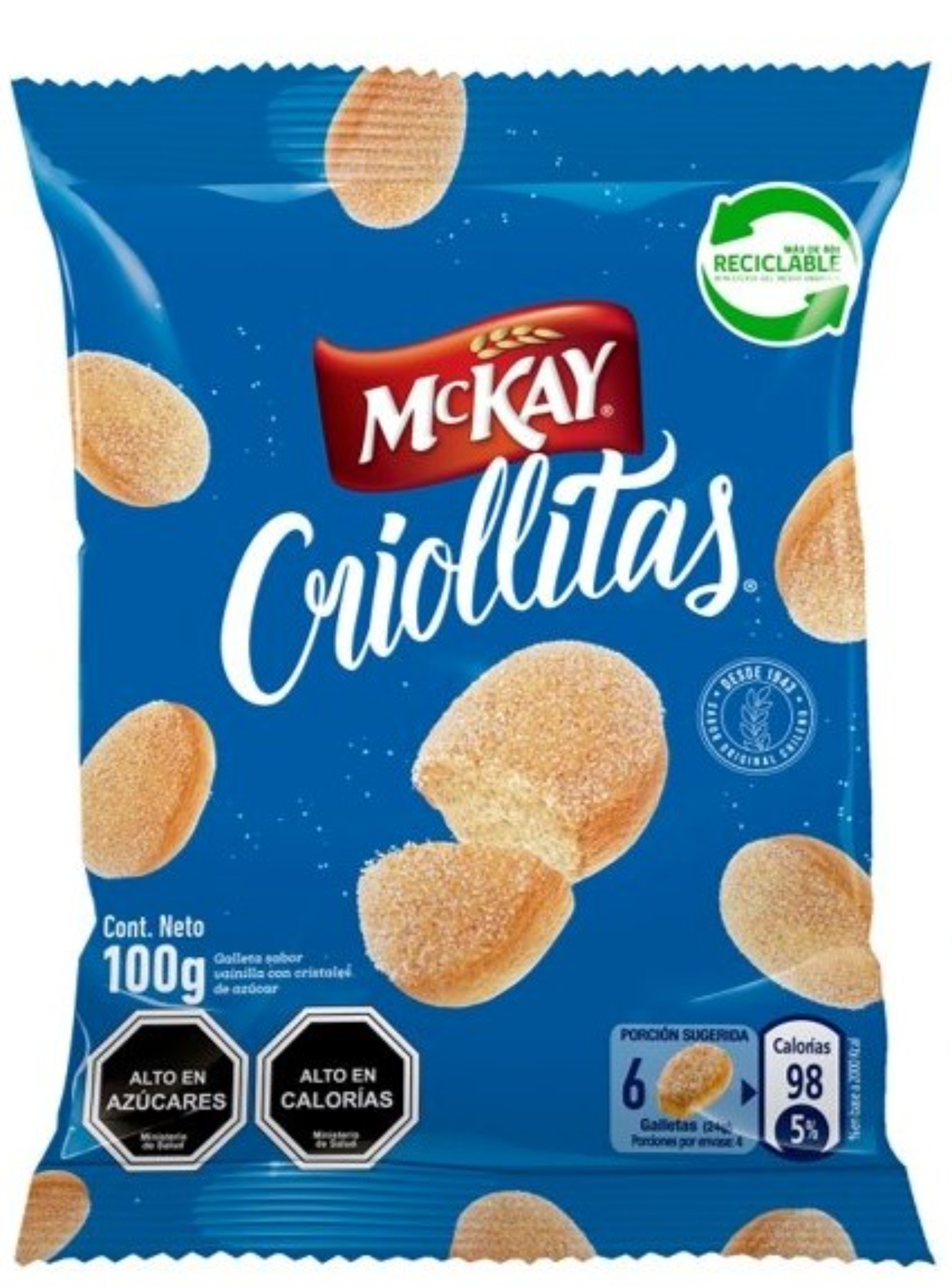 Galleta Mckay® Criollitas 100g Pack X3-1