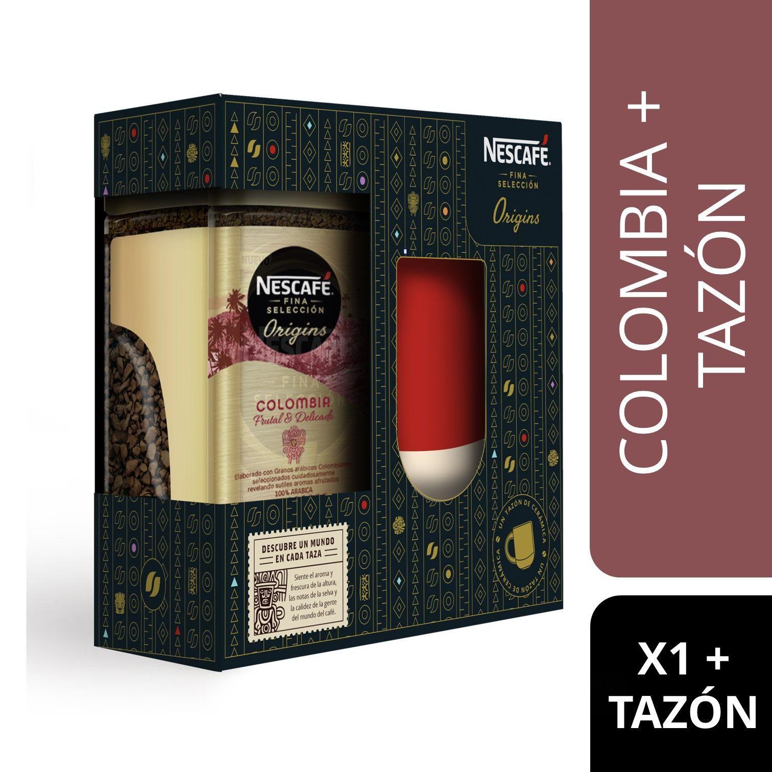 Café NESCAFÉ® Fina Selección Colombia 100g  + tazón-0
