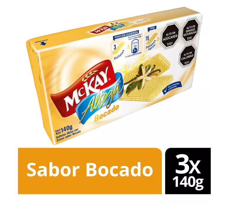Oblea ALTEZA® Bocado 140g Pack X3-0
