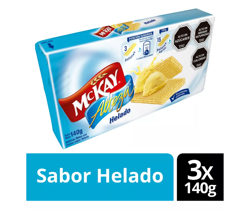 Oblea ALTEZA® Helado 140g Pack X3-0