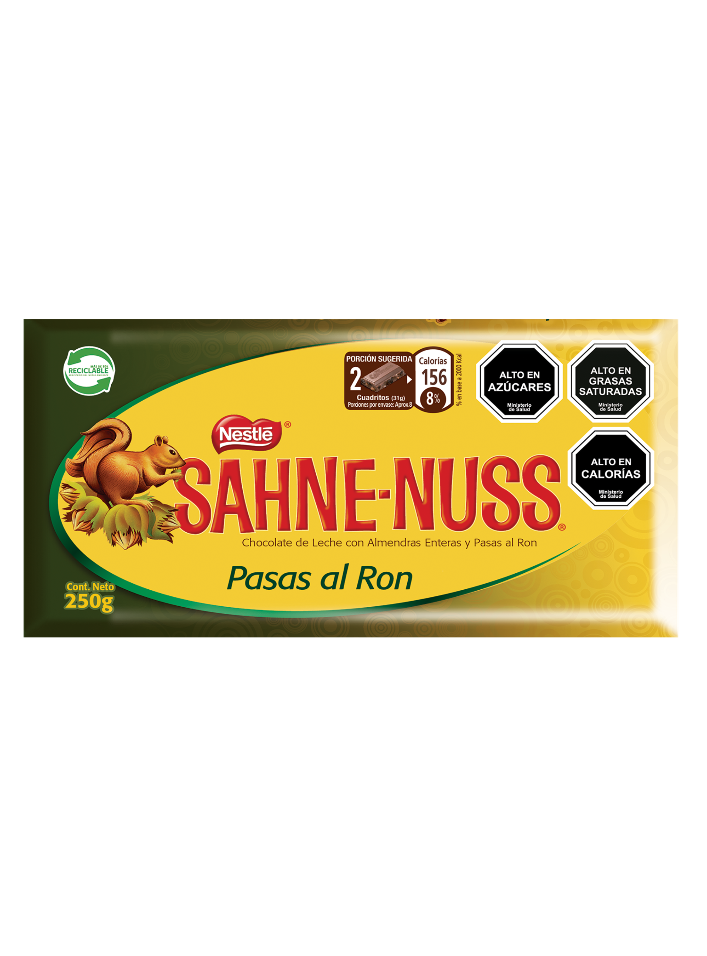 Pack Chocolate Sahne Nuss 3 Variedades 250g-3