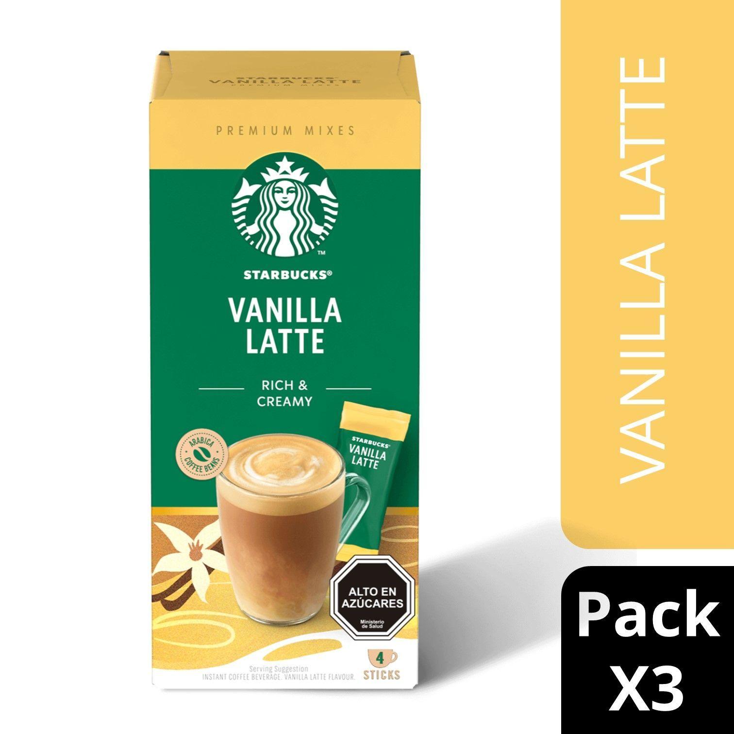 Café STARBUCKS® Vanilla Latte X3 Cajas-0