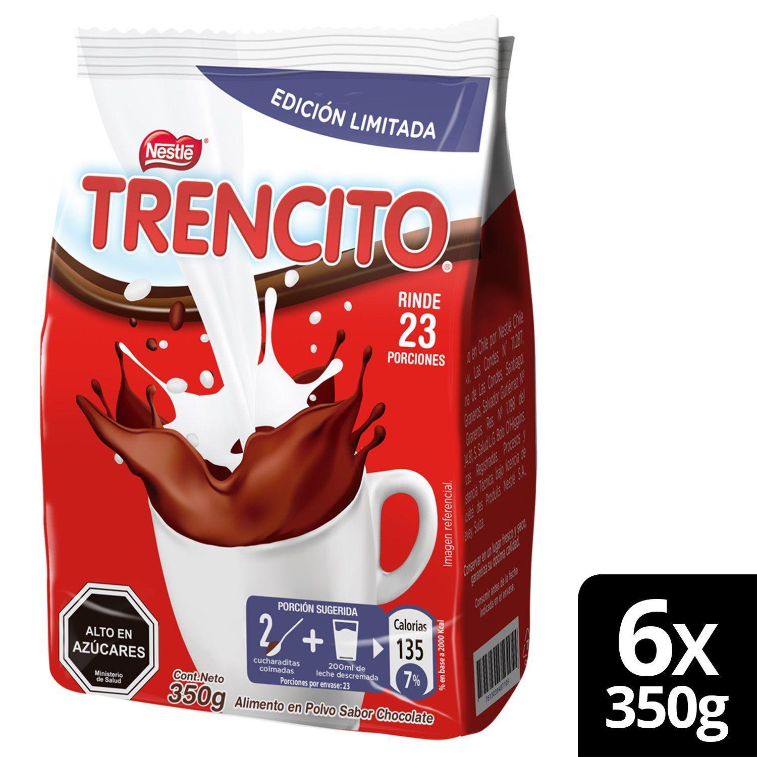Saborizante para Leche TRENCITO® 350g Pack X6-0