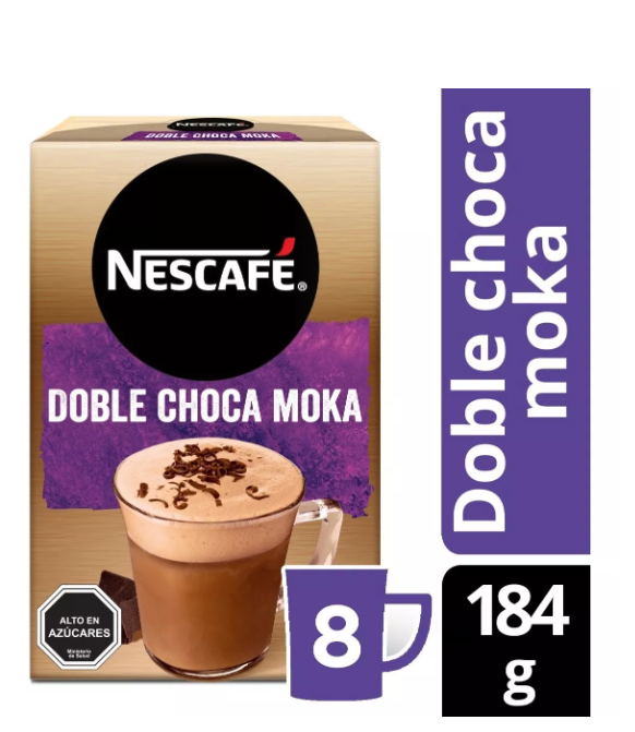 Café NESCAFÉ® Doble Choca Moka 184g 8 sobres-0