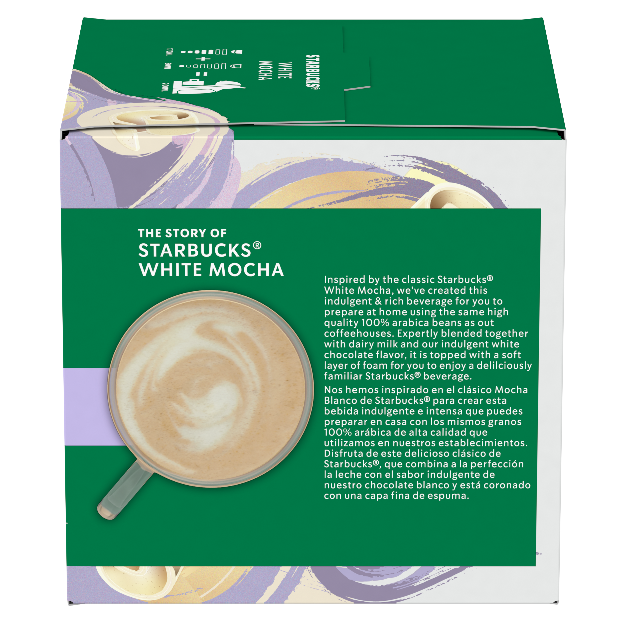Pack 3 Café STARBUCKS DOLCE GUSTO White Mocha 12 cápsulas-3