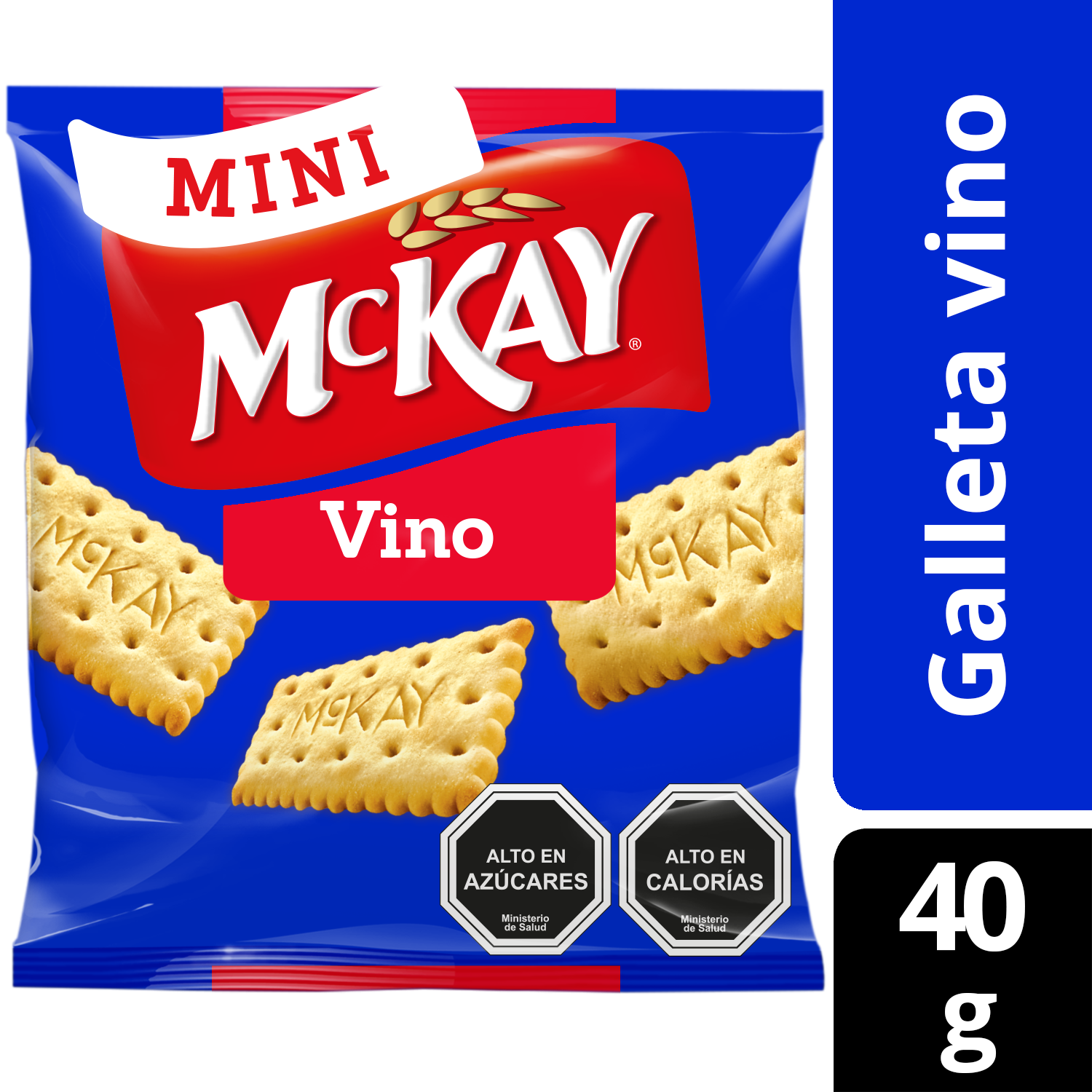 Galleta MCKAY® Mini Vino 40g X20-2
