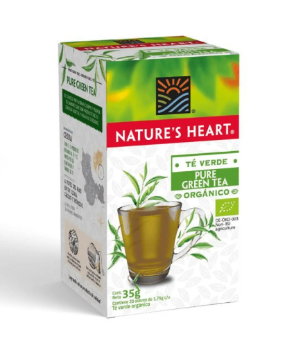 Té NATURES HEART®  Verde Puro  20  bolsitas-0