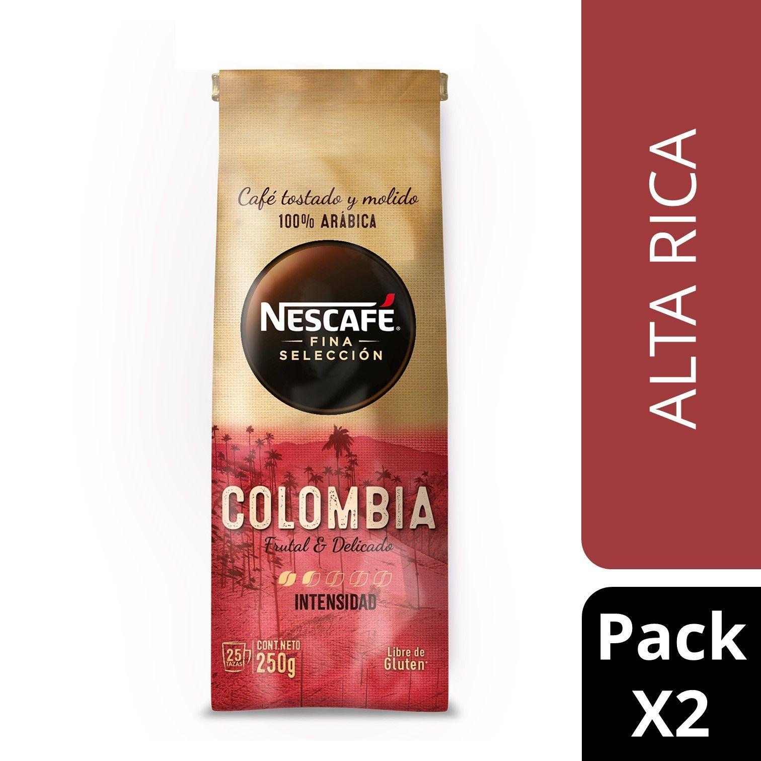 Café NESCAFÉ® Fina Selección Colombia 250g X2 Unidades-0